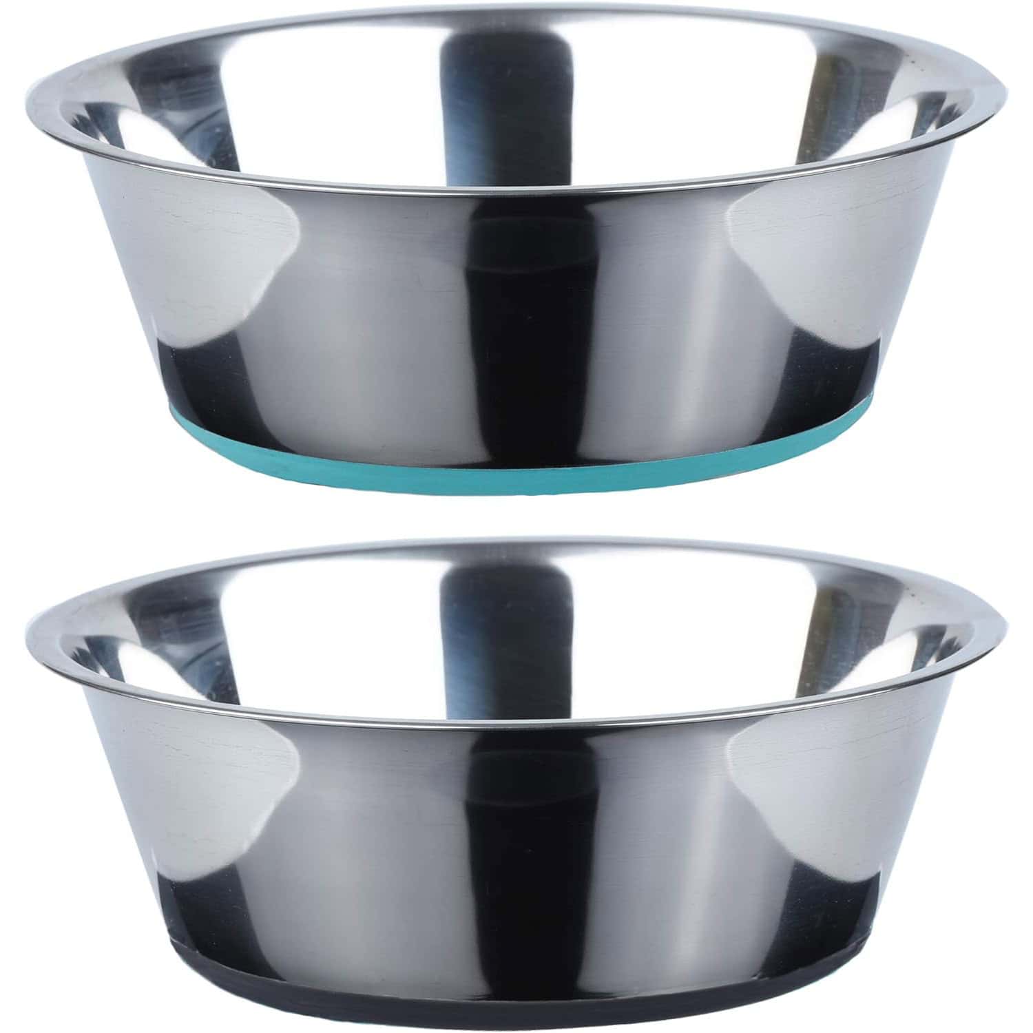 PEGGY11 No Spill Non-Skid Deep Dog Bowls
