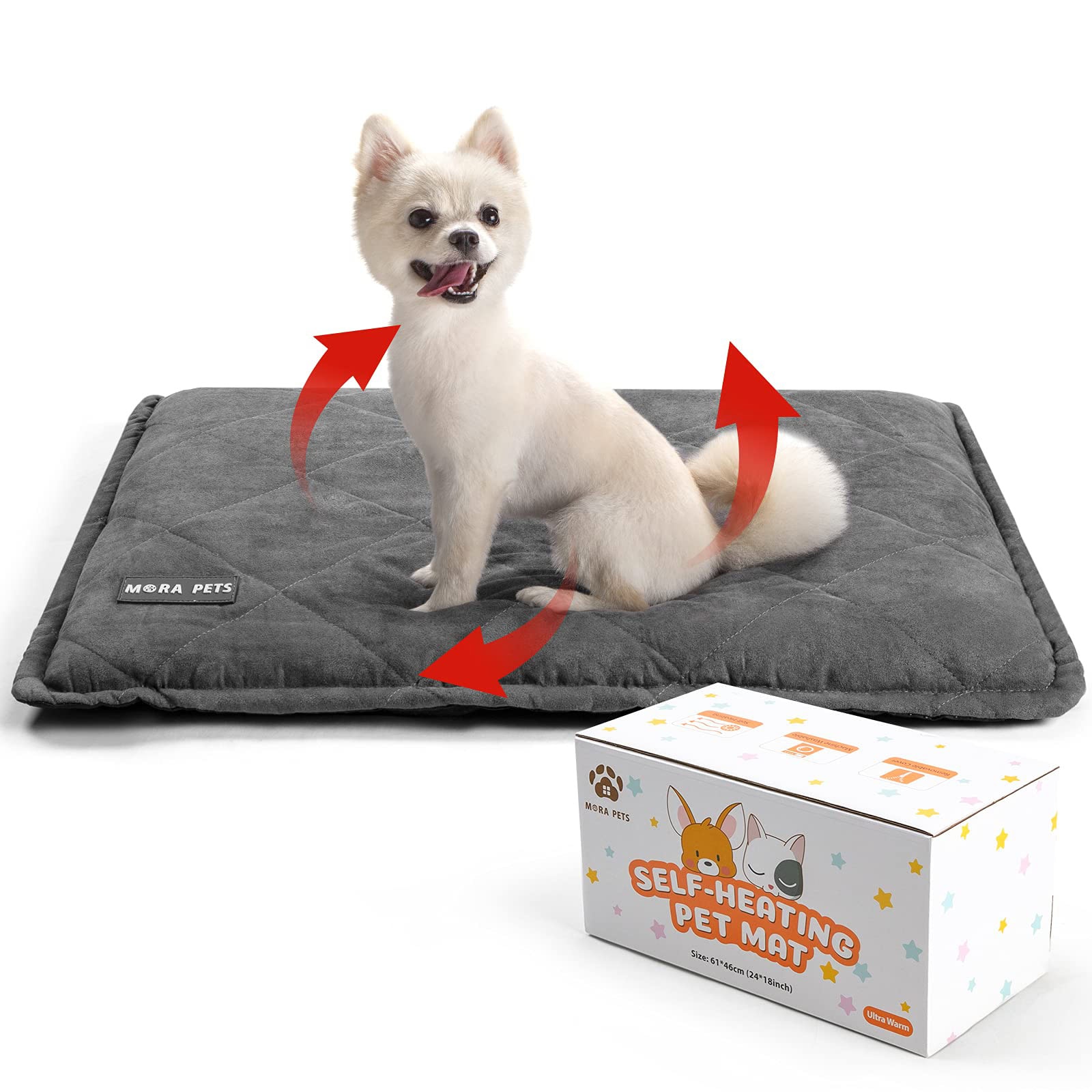 Pet Mora Self-Warming Outdoor Cat Bed
