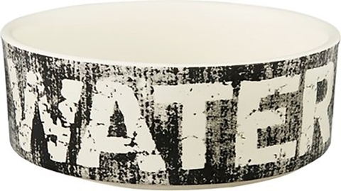 PetRageous Designs Vintage Water Ceramic Dog & Cat Bowl