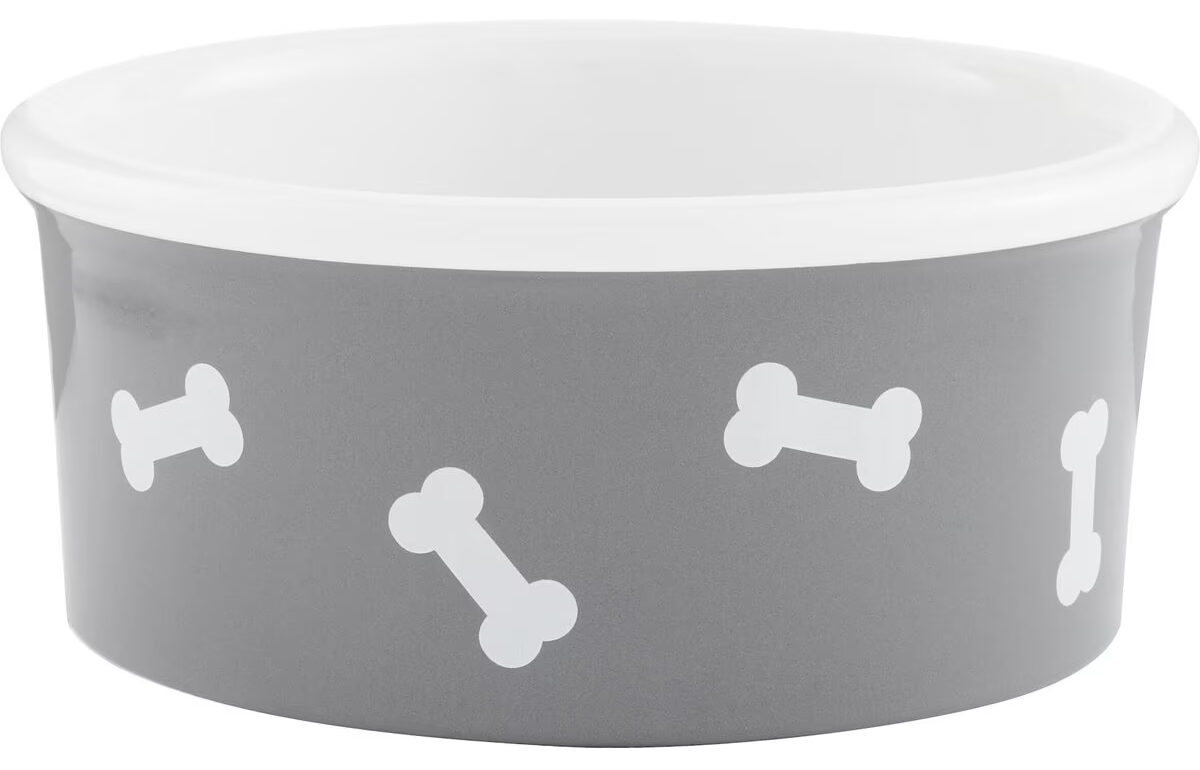 Signature Housewares Ceramic Dog Bowl