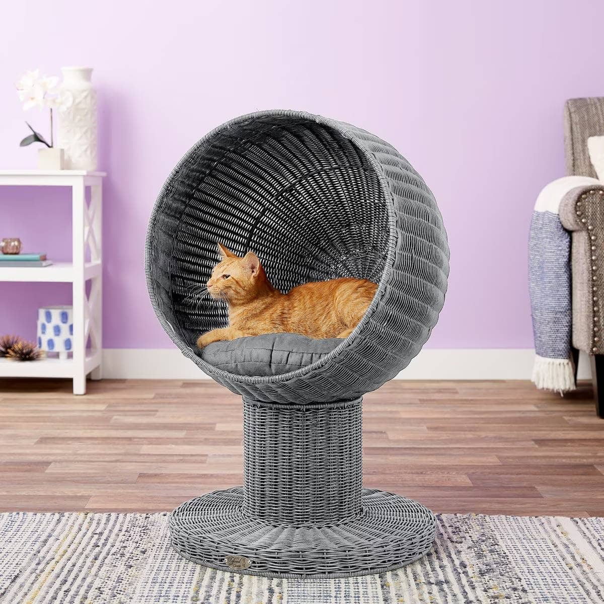 The Refined Feline Modern Cat Bed