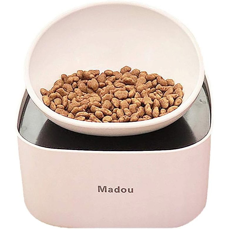 ALBOLET French Bulldog Food Bowl with Food Storage Containers 