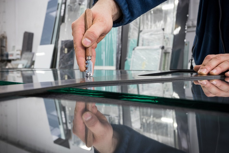 Measuring Cutting Glass