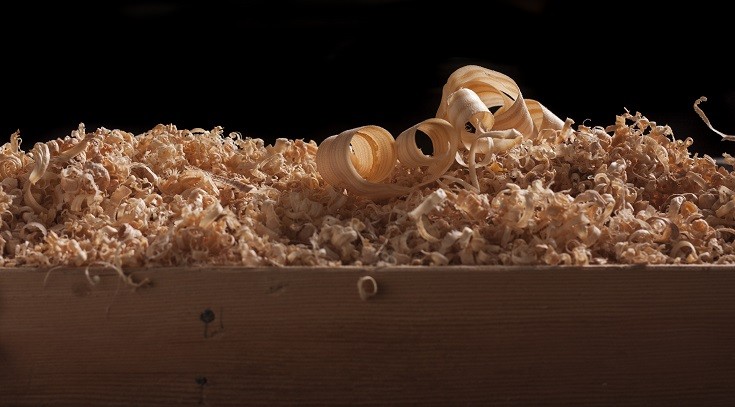 wood shavings