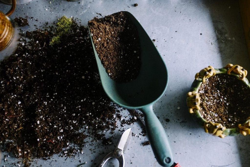 soil gardening compost