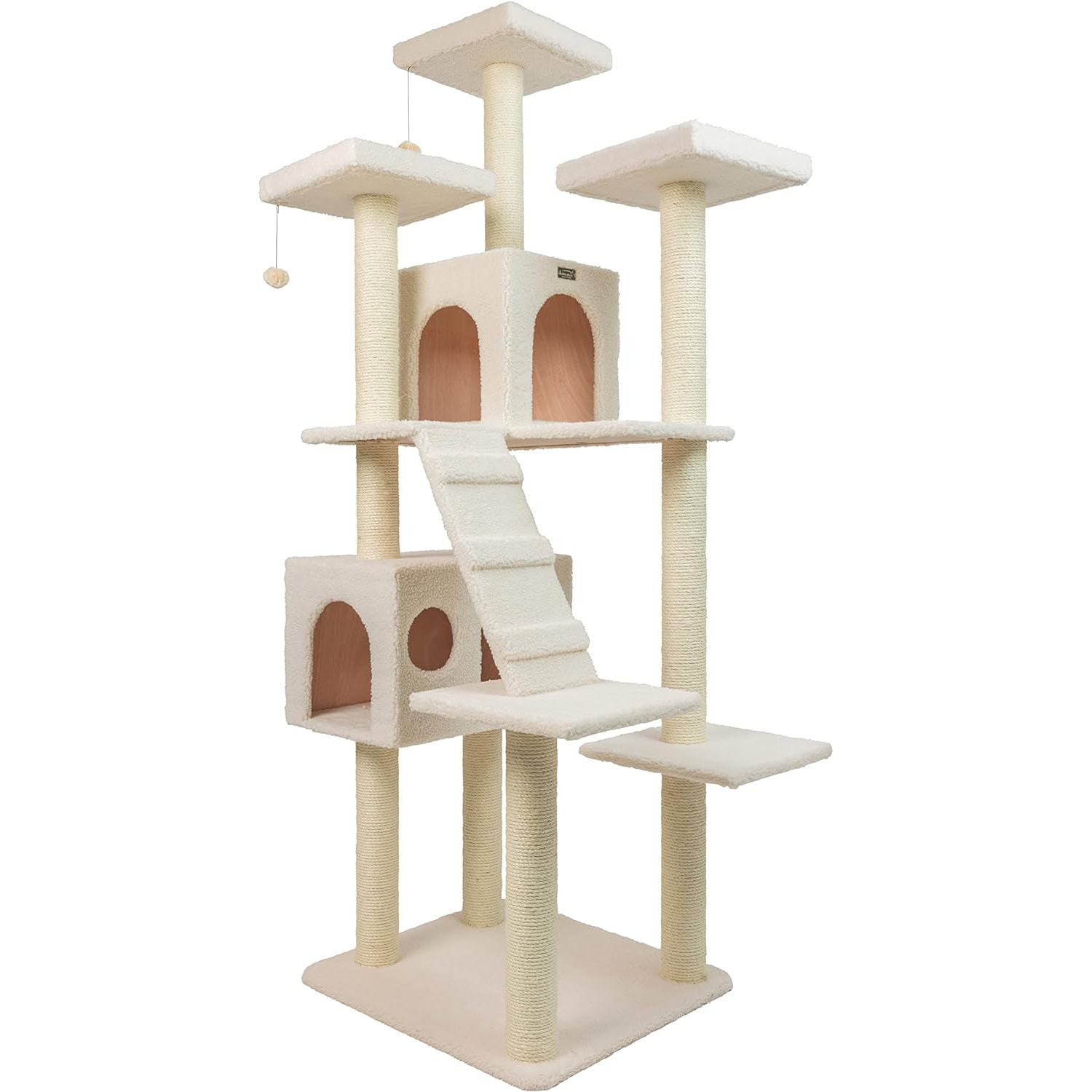 Amarkat Faux Fleece Cat Tree & Condo