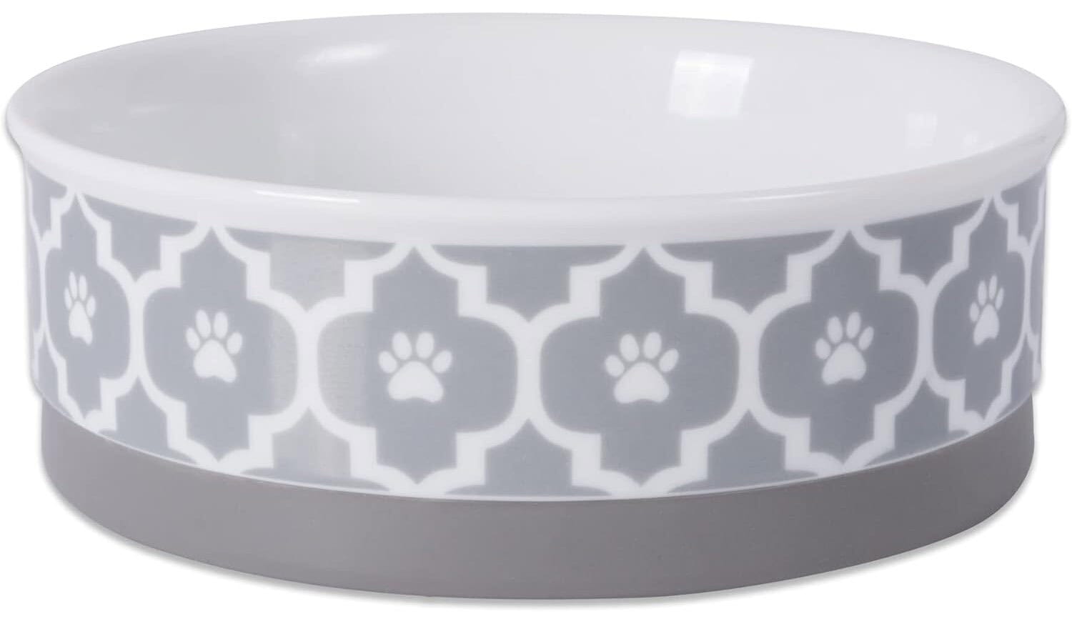 Bone Dry Lattice Collection Pet Bowl