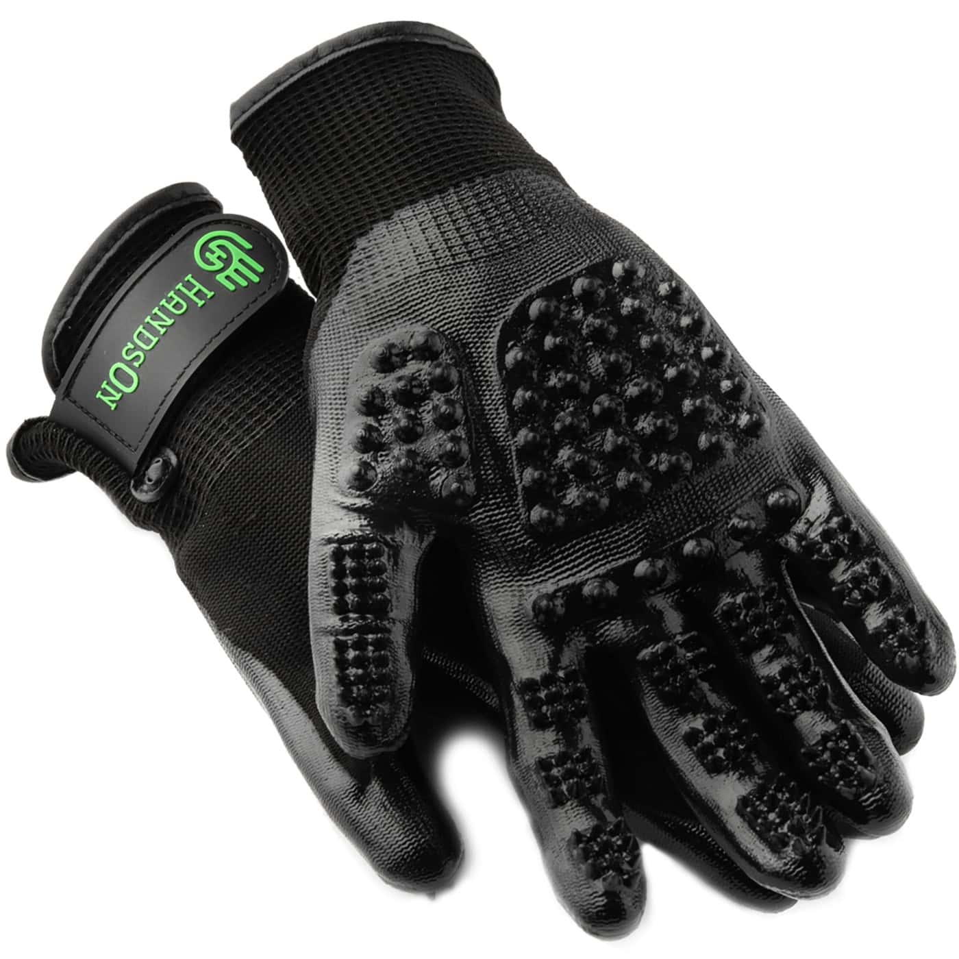 HandsOn Pet Bathing and Grooming Gloves