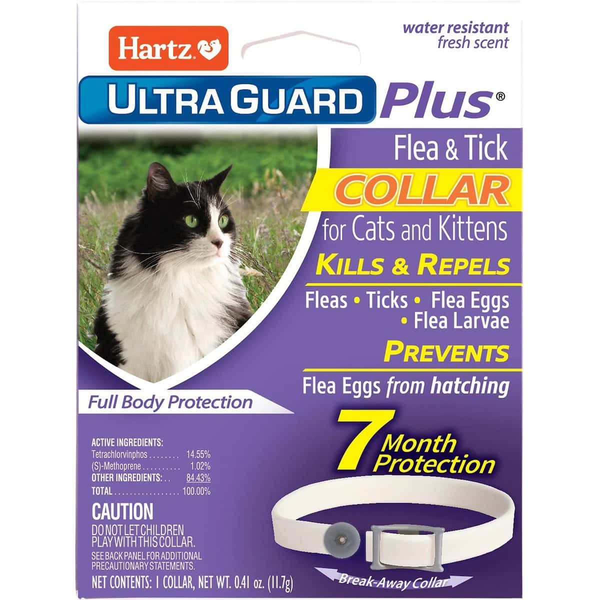 Hartz UltraGuard Plus Flea & Tick Collar for Cats