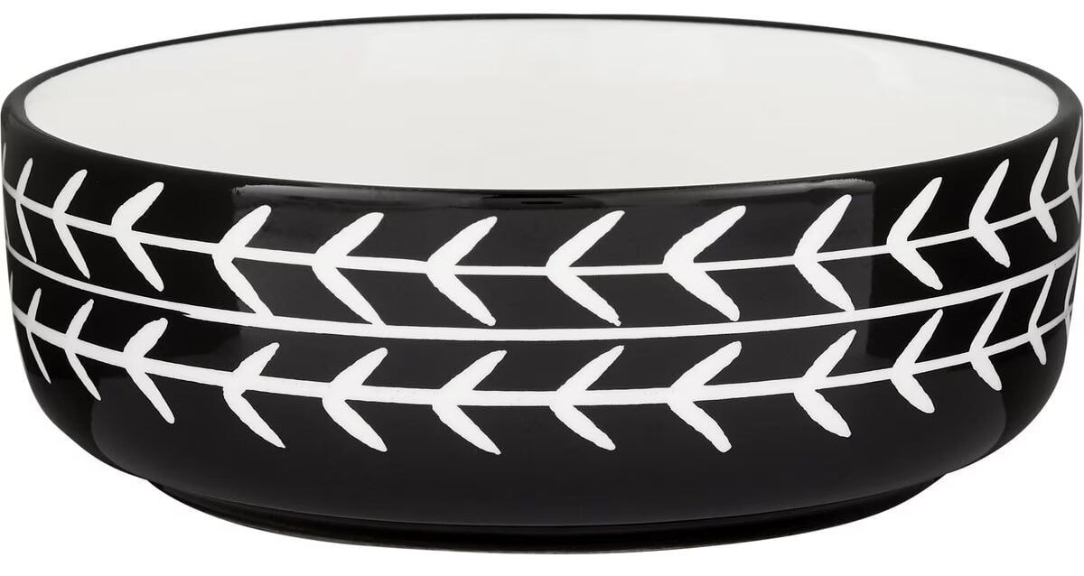 Signature Housewares Ceramic Dog Bowl