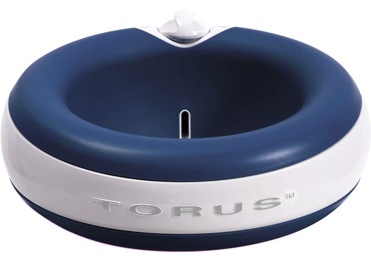 Torus Filtered Cat Water Bowl Fountain