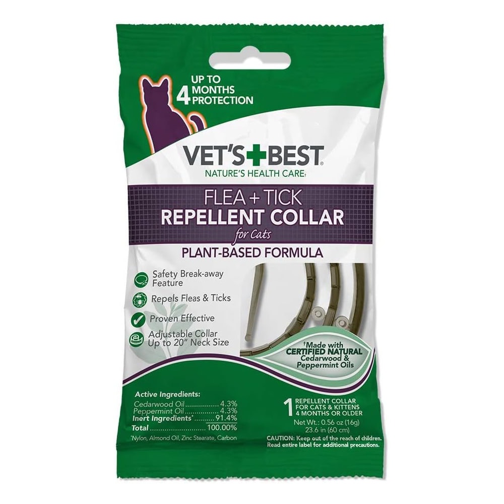 Vet’s Best Flea & Tick Collar for Cats