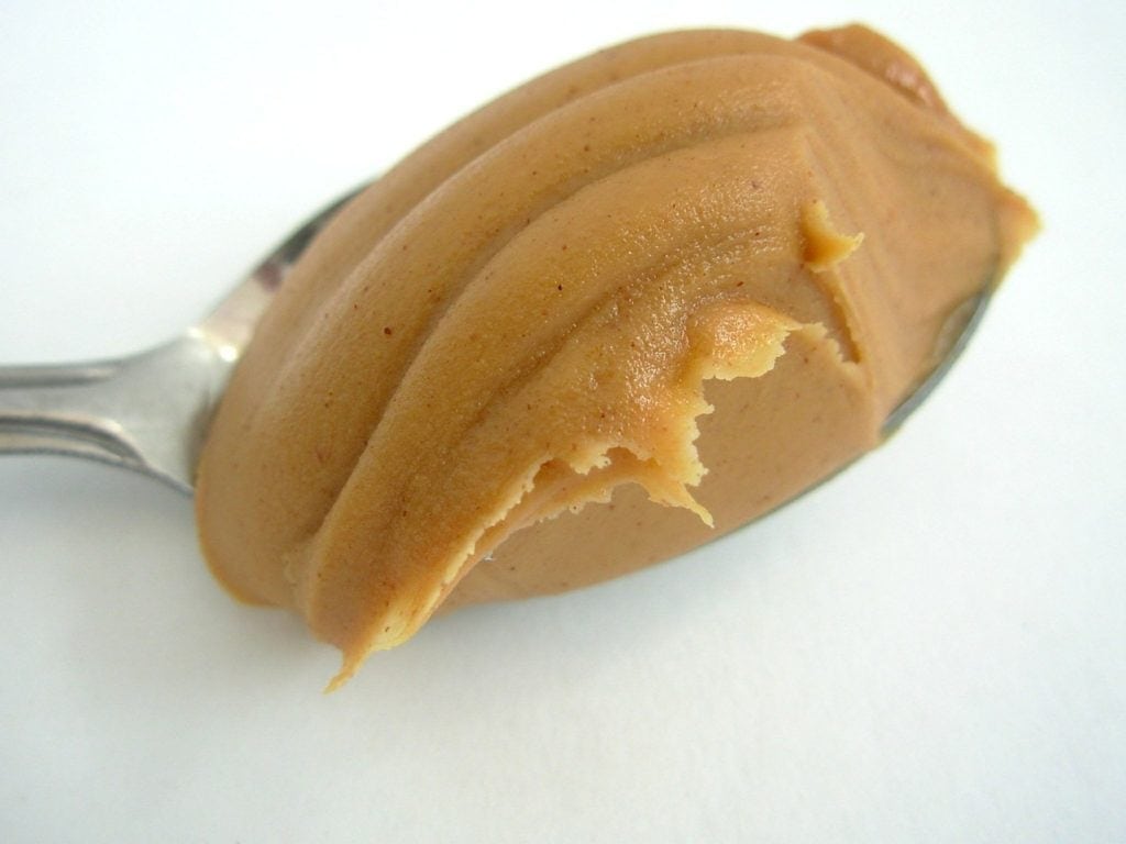 spoonful of peanut butter