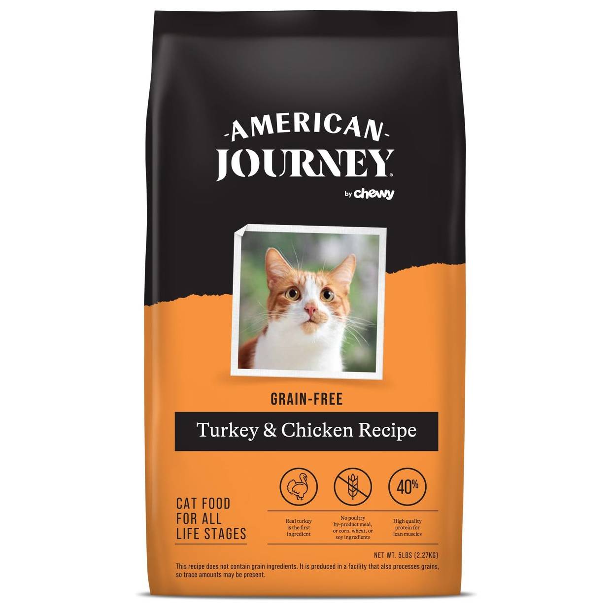 American Journey Turkey & Chicken Grain-Free Dry Cat Food