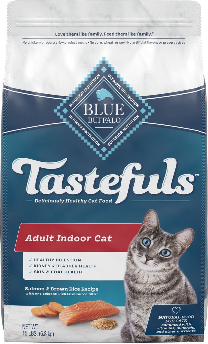 Blue Buffalo Health Salmon & Brown Rice Dry Cat Food