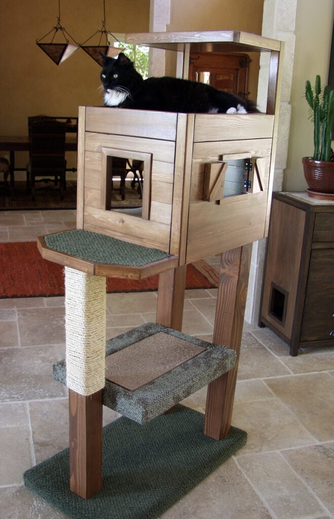 Cat Tree Cabin