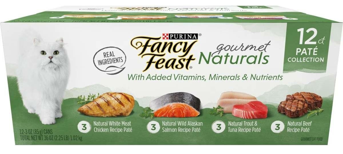 Fancy Feast Gourmet Naturals Canned Cat Food