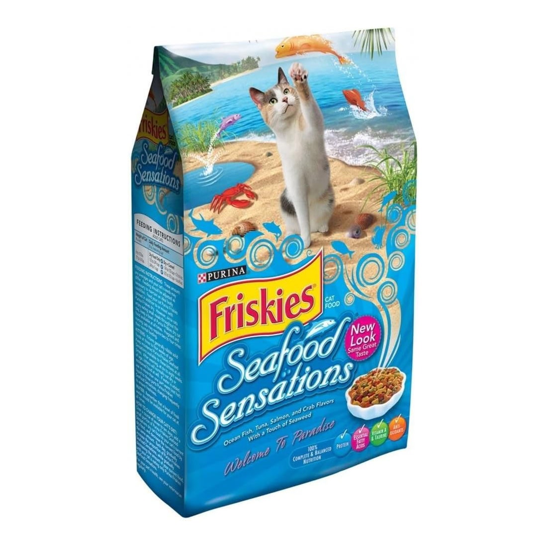 Friskies Seafood Sensations Dry Cat Food