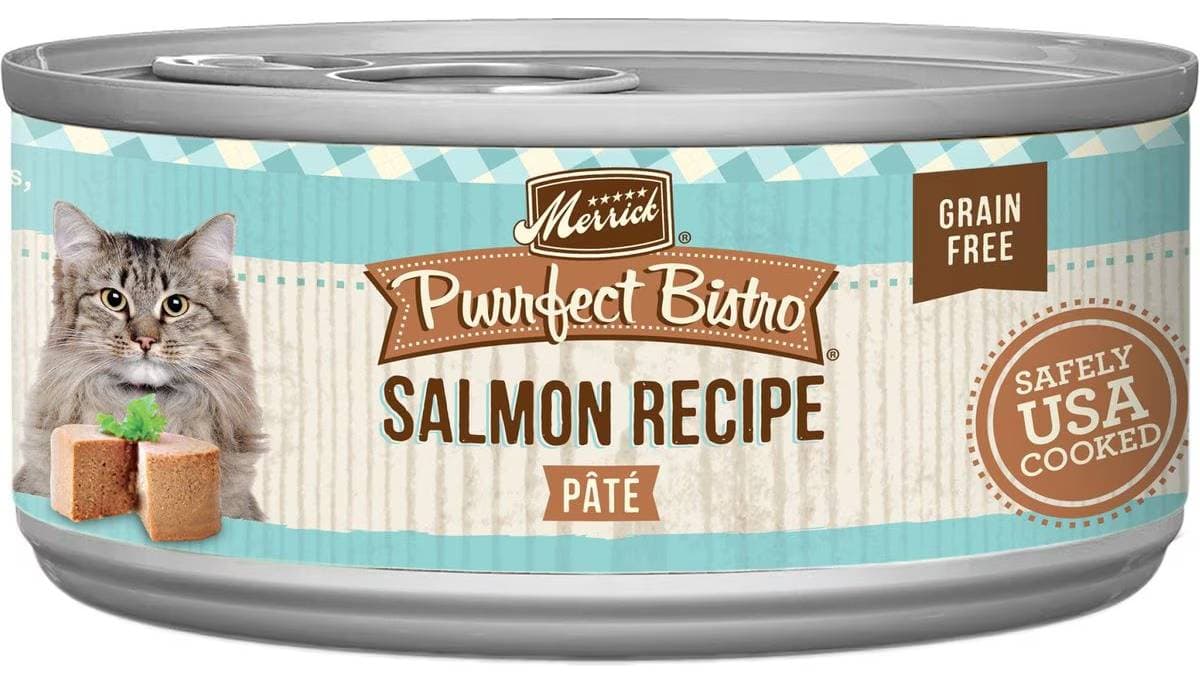 Merrick Grain-Free Salmon Pate Canned Cat Food