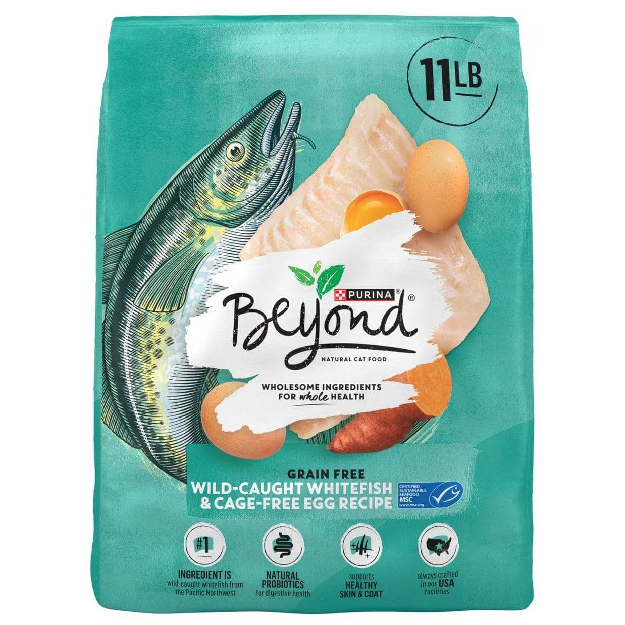 Purina Beyond Simply Grain-Free Whitefish & Egg Dry Cat Food