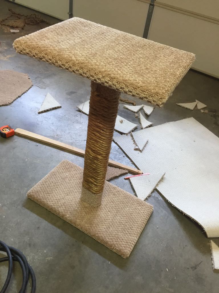 Simple Cat Tree- My My DIY