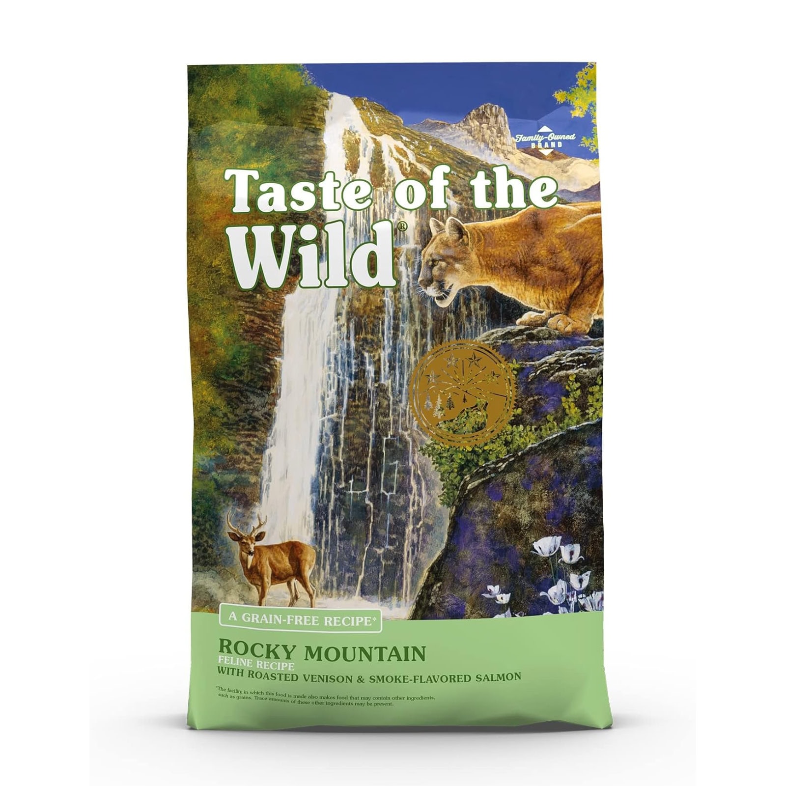 Taste Of The Wild Rocky Mountain Grain-Free Dry Cat Food With Roasted Venison & Smoke-Flavored Salmon