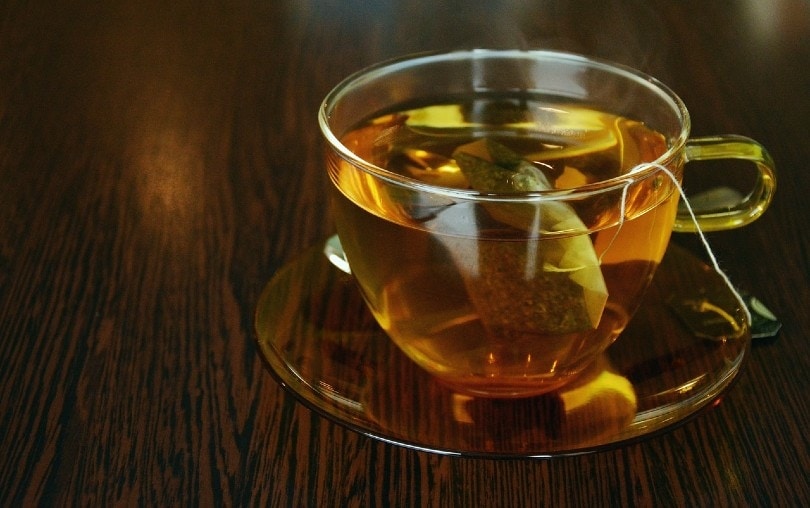 cup of tea on table