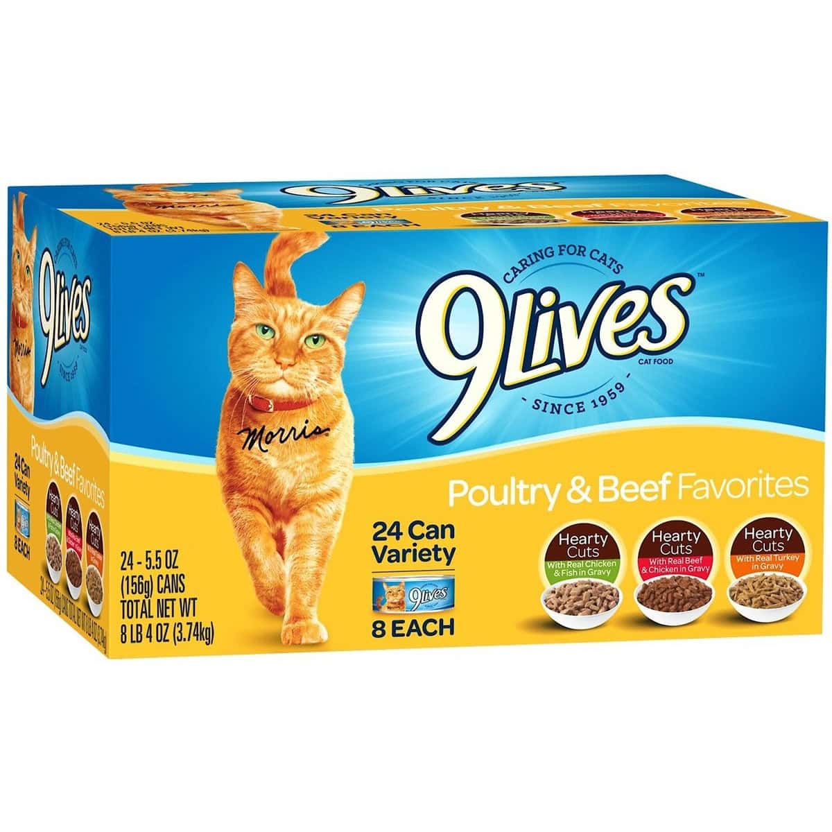 9Lives Poultry & Beef Wet Food