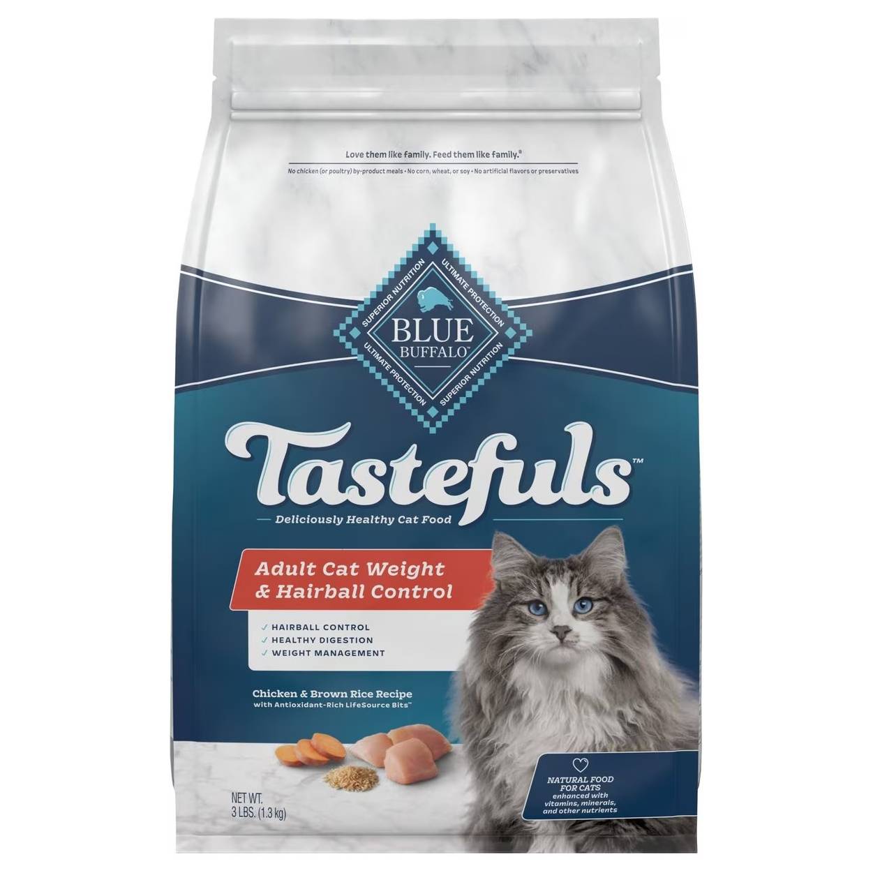 Blue Buffalo Hairball & Weight Control Dry Cat Food