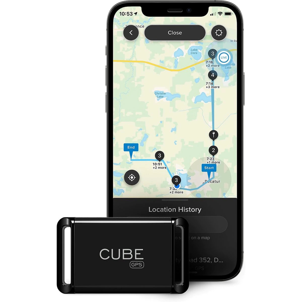 Cube GPS Cat Tracker