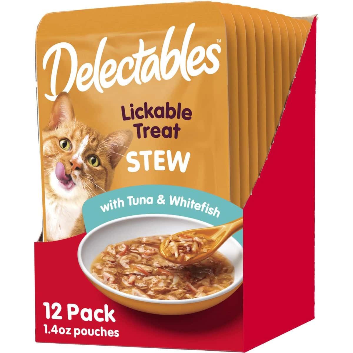 Hartz Delectables Stew Tuna & Whitefish Cat Treats