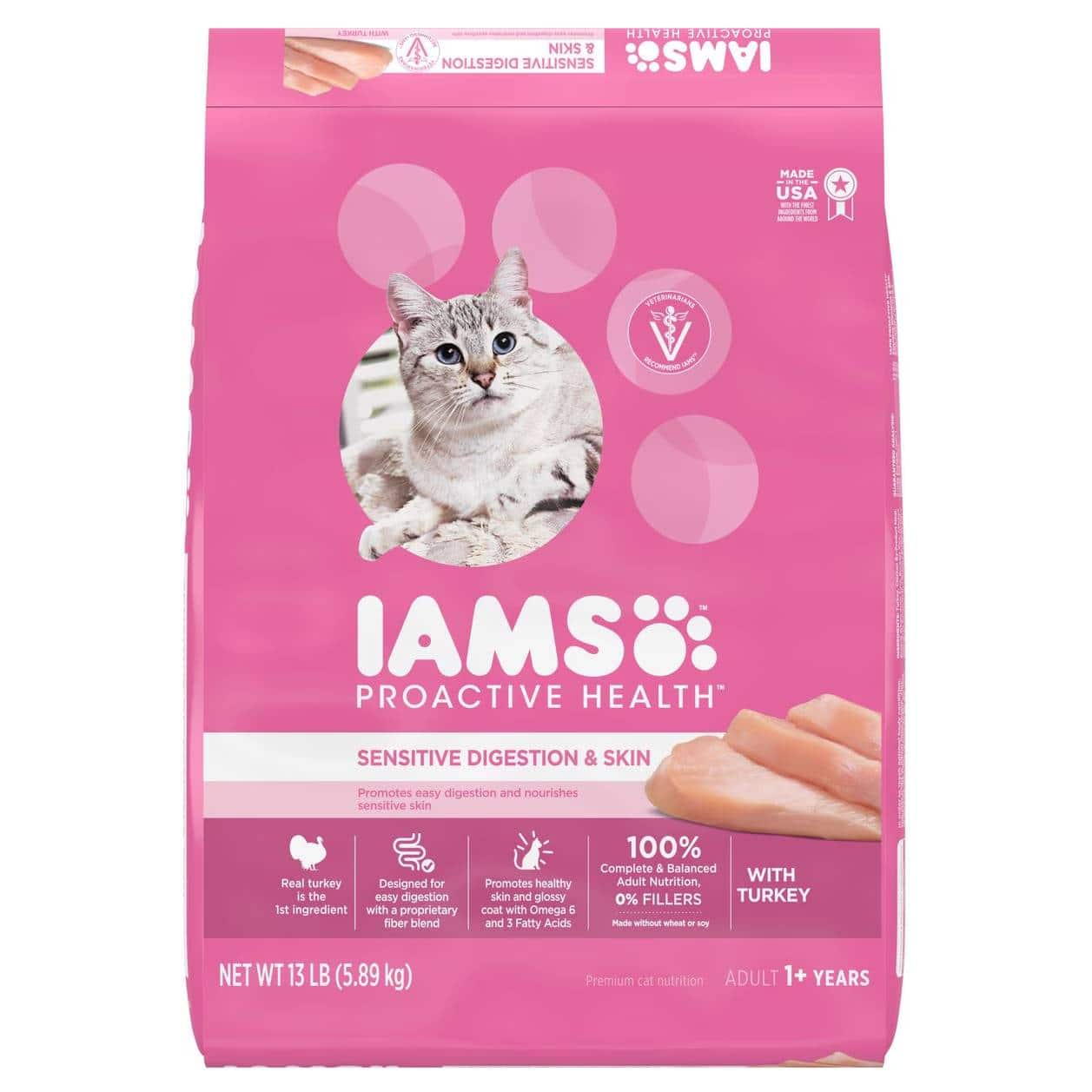 Iams ProactiveHealth Digestion & Skin Dry Cat Food