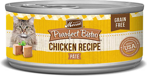 Merrick Purrfect Bistro Grain-Free Chicken Pate Canned Cat Food