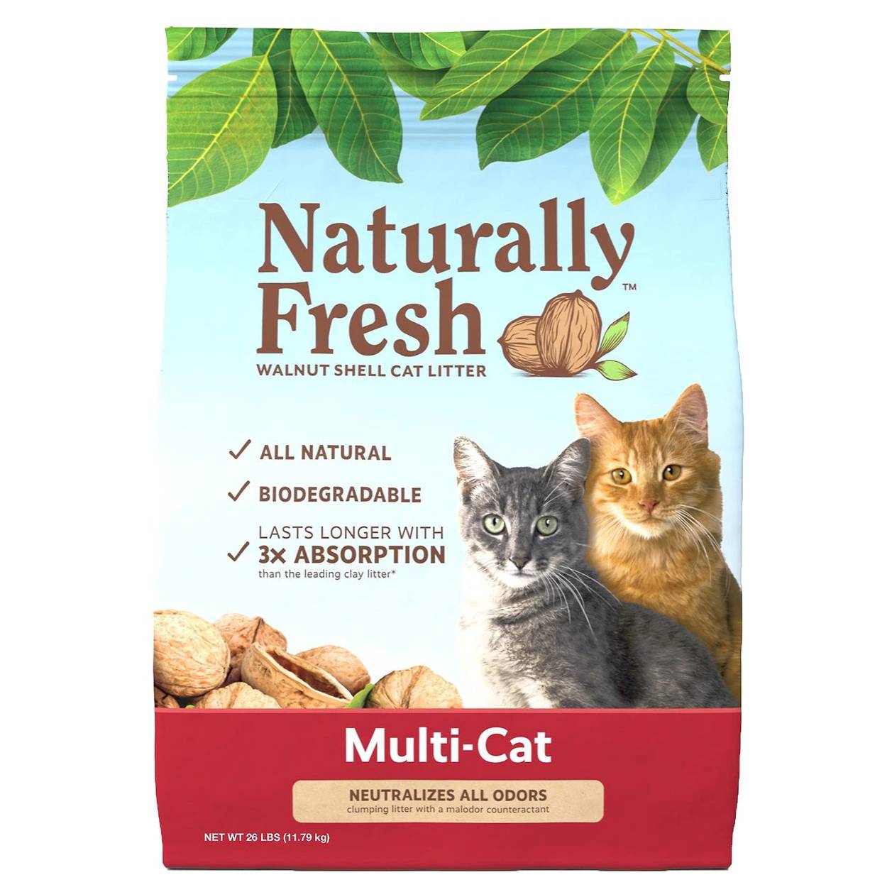 Naturally Fresh Multi-Cat Cat Litter
