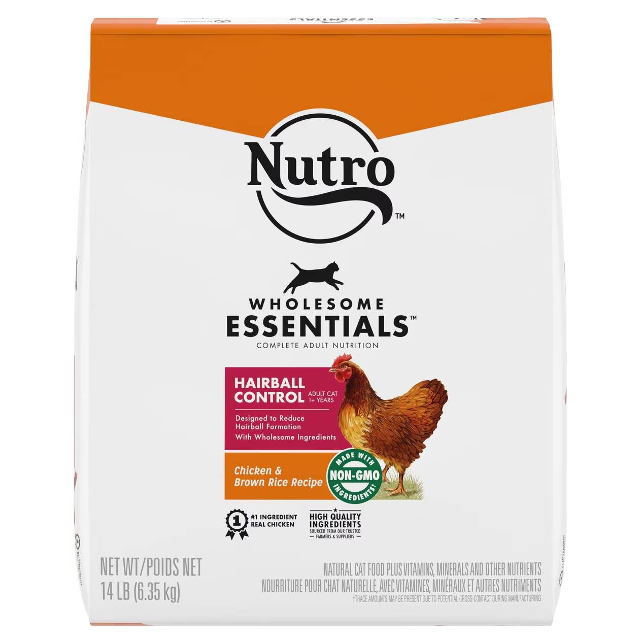 Nutro Wholesome Essentials Hairball Control Cat Food
