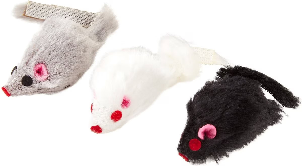 Penn-Plax Purr Pet Bag of Mice Cat Toy 