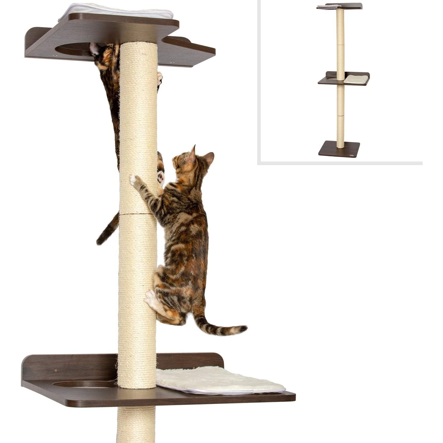 PetFusion 76.8 Inch Ultimate Climbing Tower