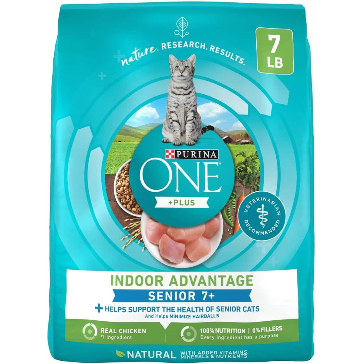 Purina ONE Senior 7+ Dry Cat Food