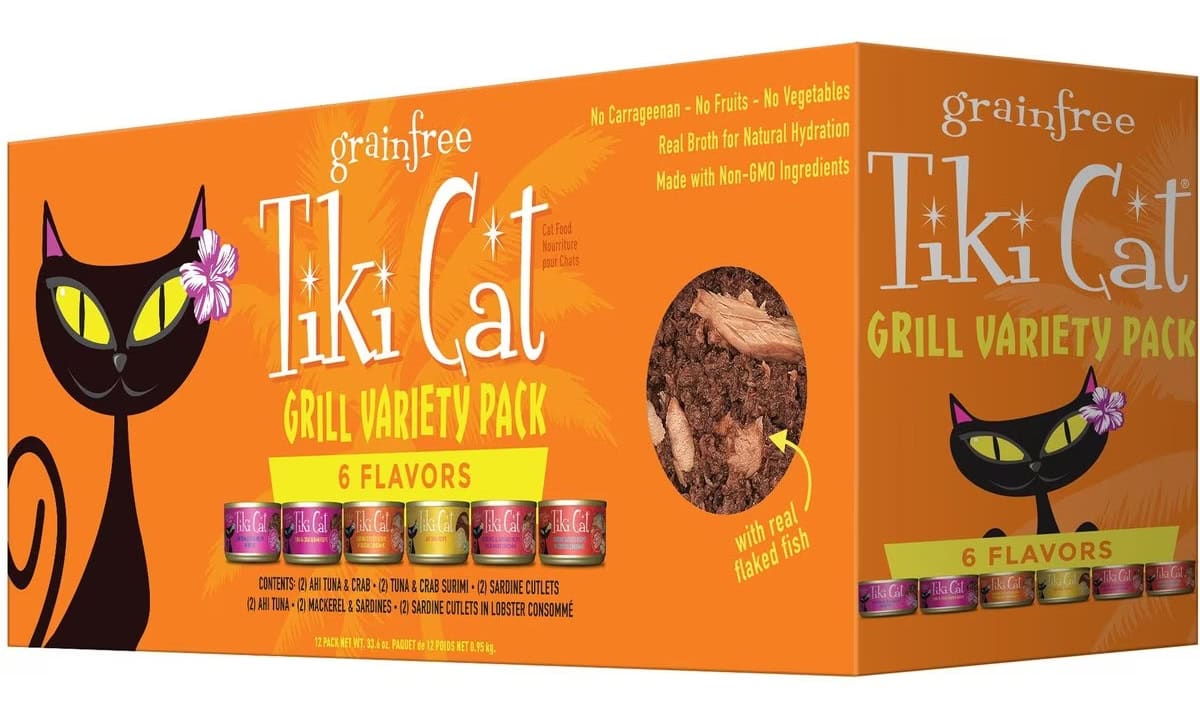 Tiki Cat Grill Variety Pack Grain-Free Canned Cat Food