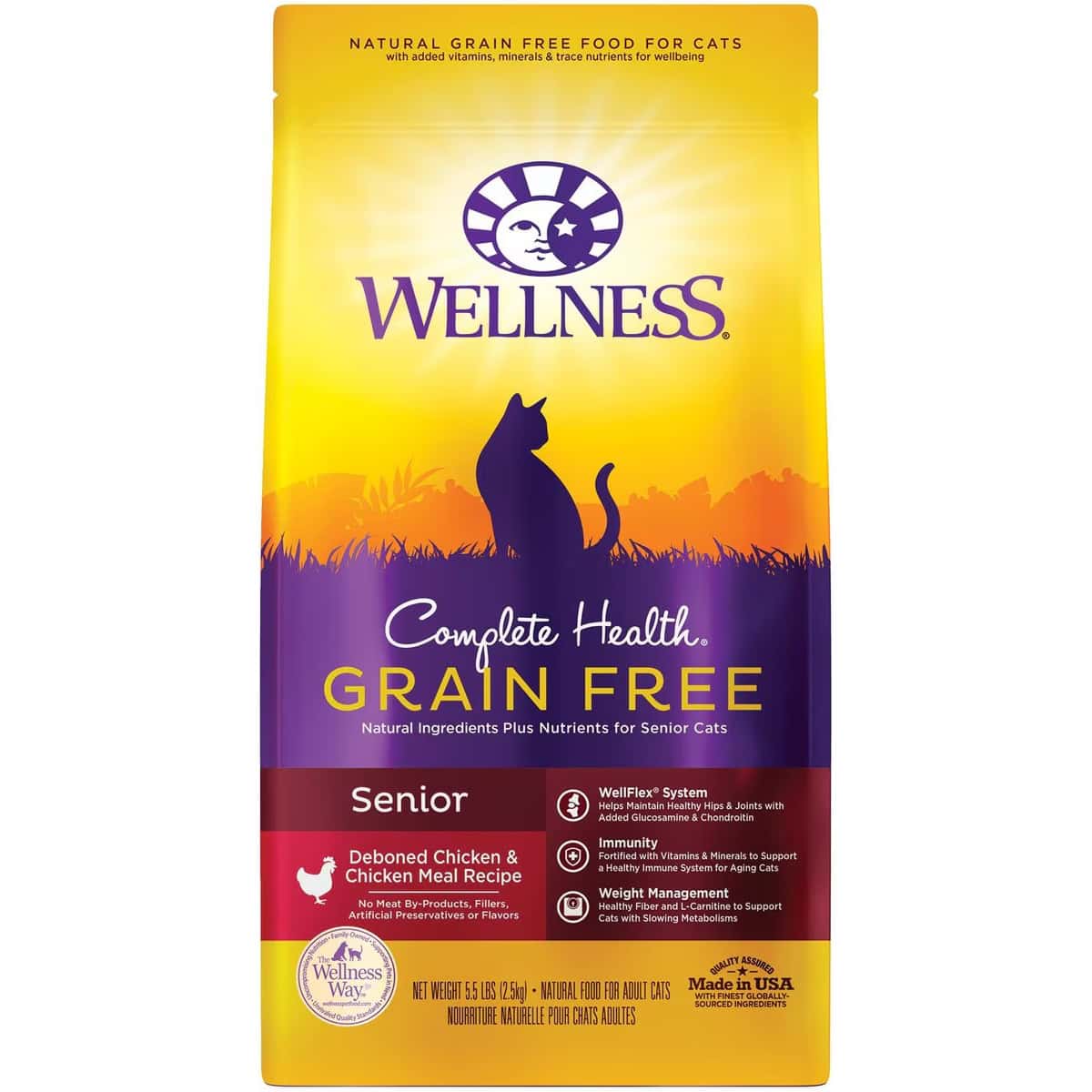 Wellness Complete Senior Dry Cat Food