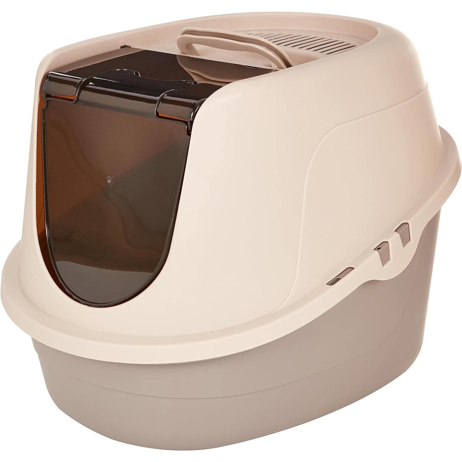 Amazon Basics No-Mess Hooded Cat Litter Box 
