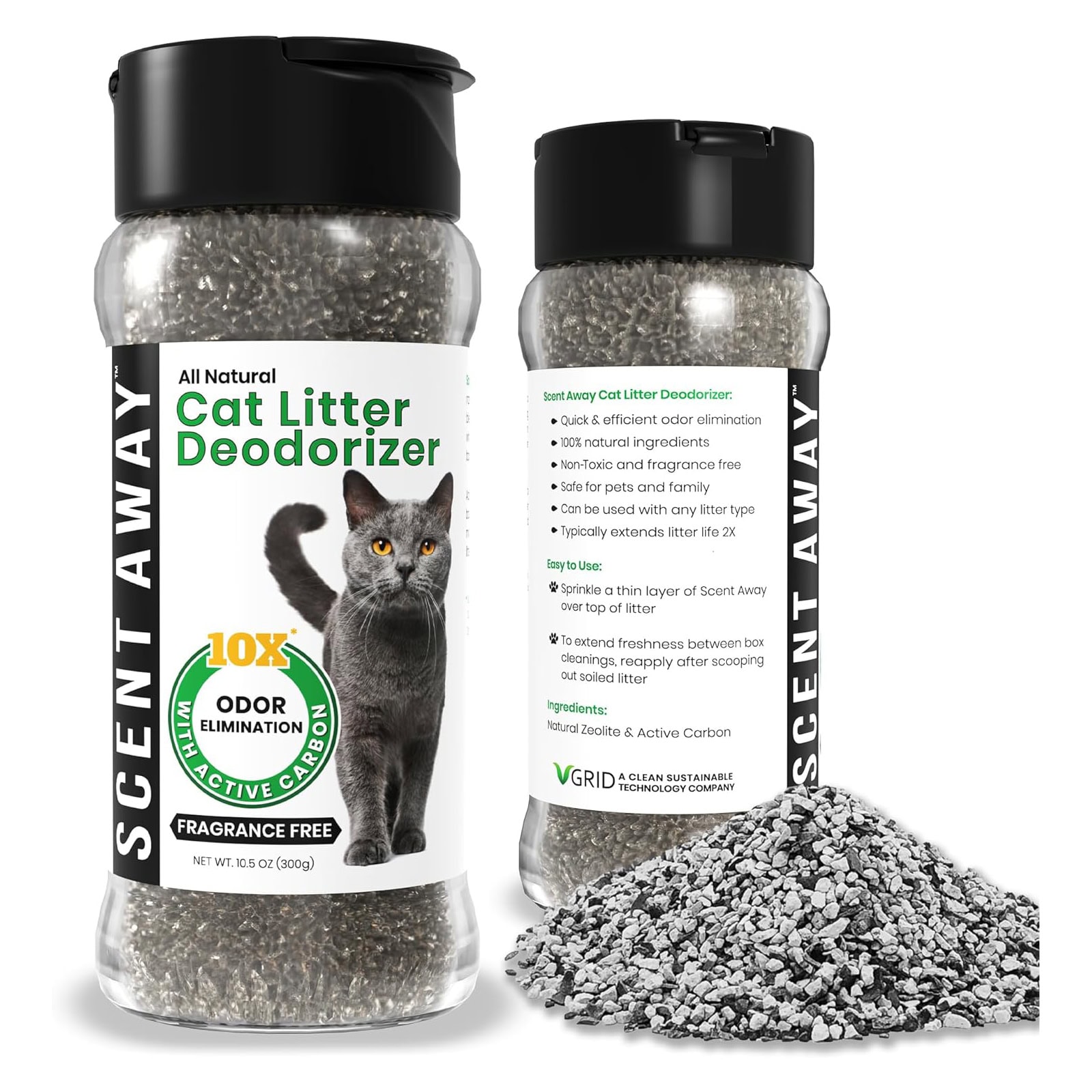 Cat litter Deodorizer Litter Box Odor Eliminator