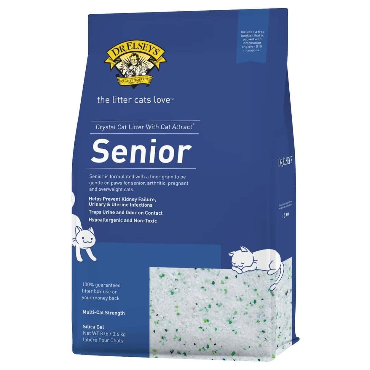 Dr. Elsey’s Unscented Non-Clumping Crystal Cat Litter