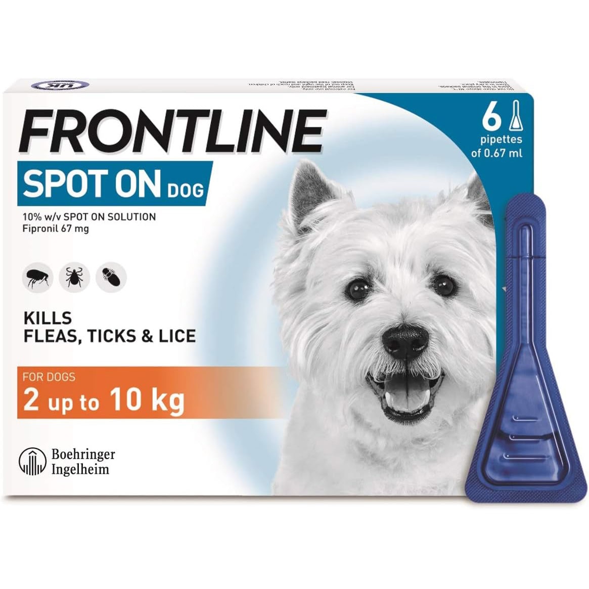 Frontline Spot On Flea & Tick Treatment