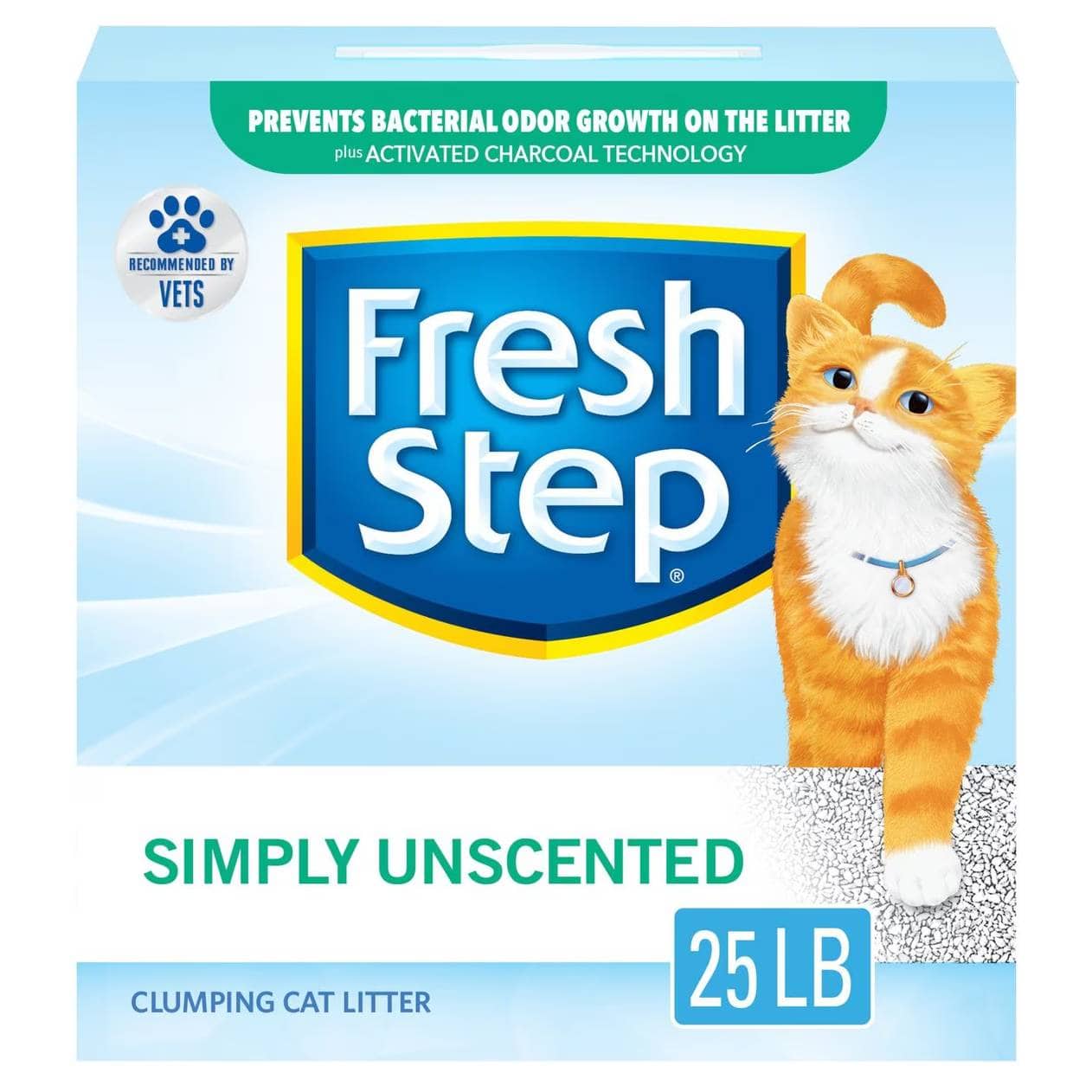 Fresh Step Simply Unscented Clumping Clay Litter
