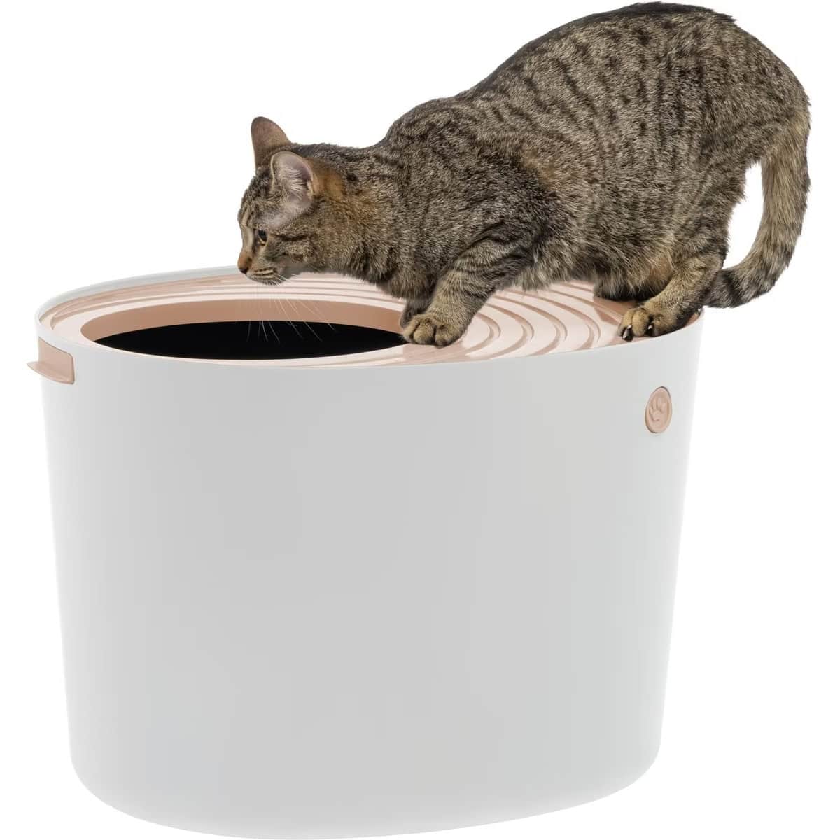 IRIS Top Entry Cat Litter Box