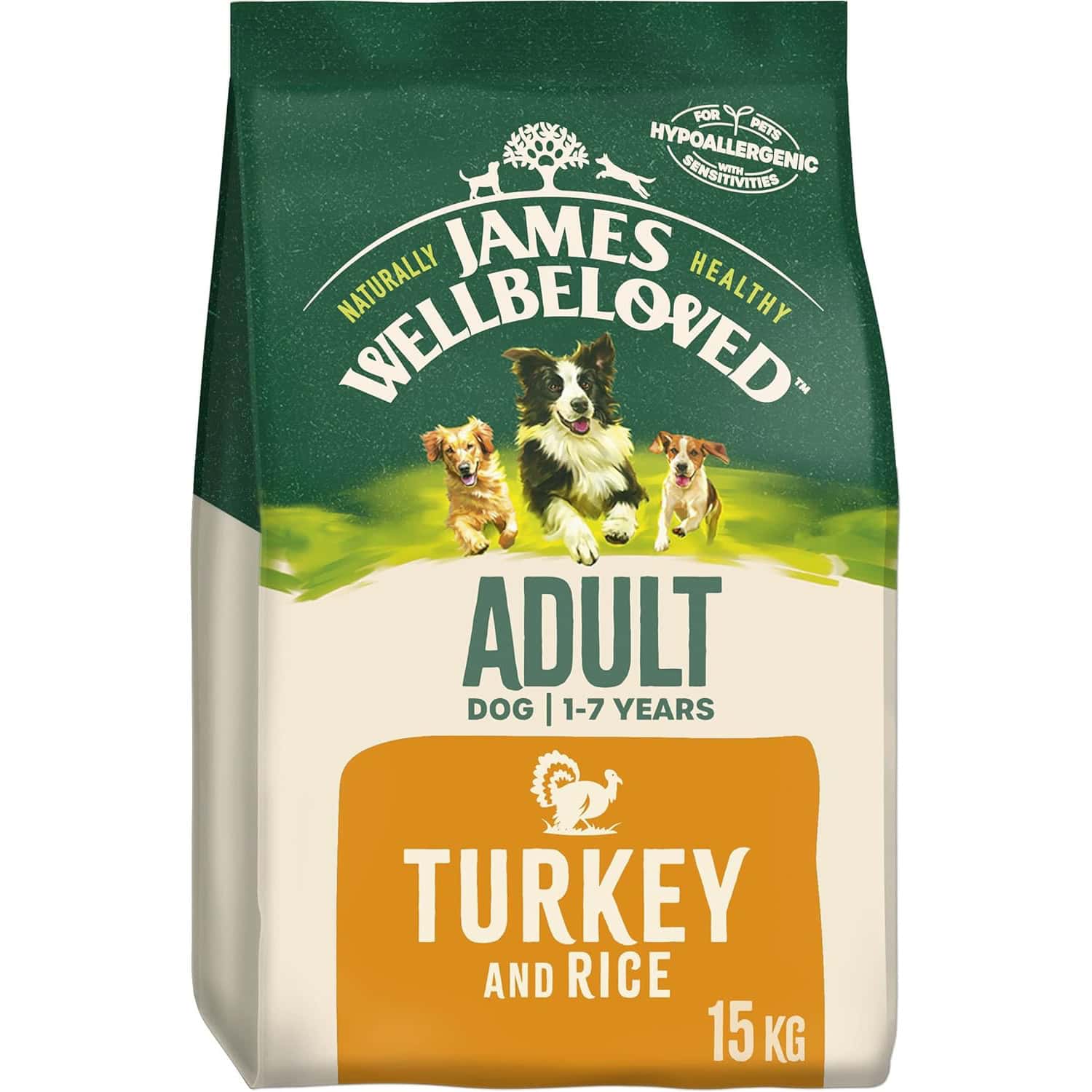 James Wellbeloved Adult Turkey & Rice