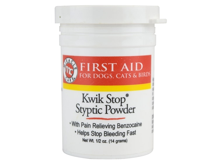 Kwik Stop Styptic Powder (First Aid For Dogs, Cats & Birds)