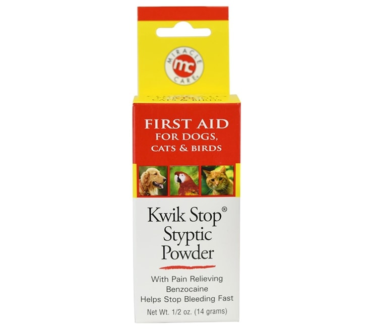 Kwik Stop Styptic Powder with box