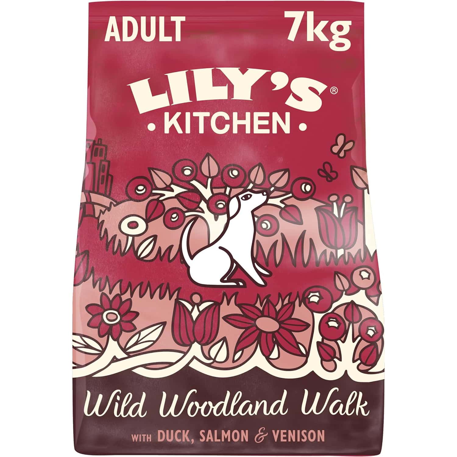 Lily's Kitchen Made with Natural Ingredients Adult Dry Dog Food Duck Salmon & Venison Grain-Free Recipe